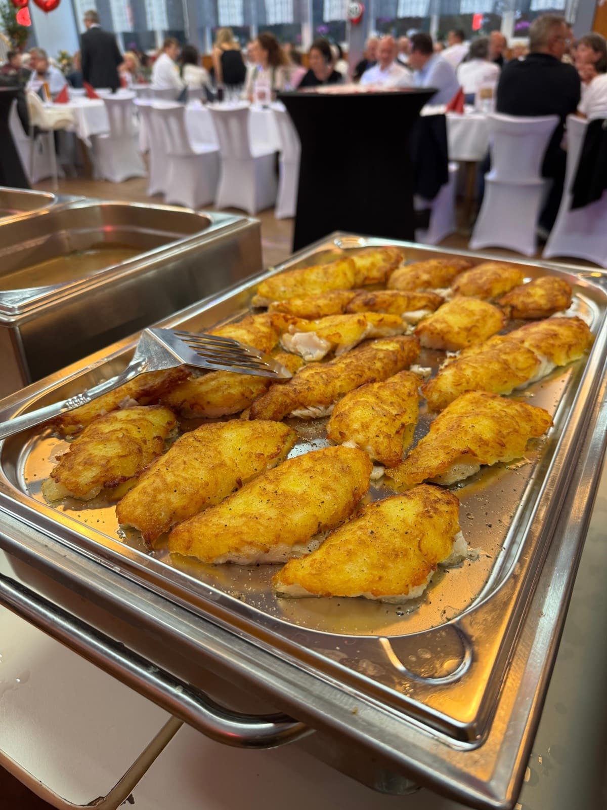 Reichhaltiges Buffet bei einer Veranstaltung