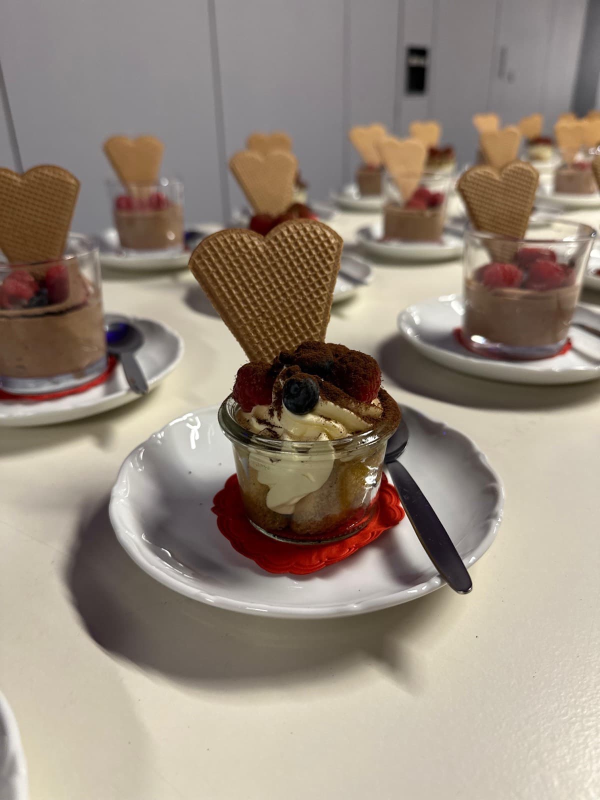 Hausgemachtes Dessert im Naabtalhaus